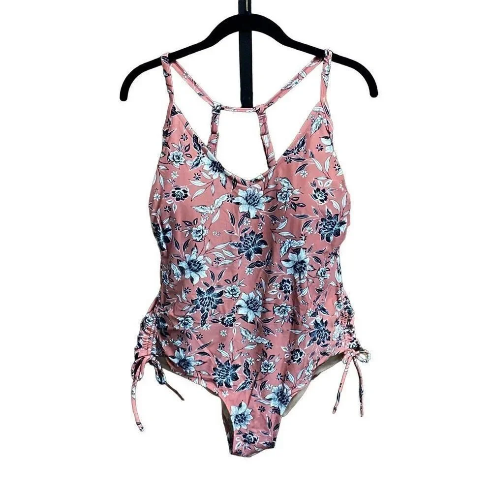 Kona Sol One Piece Floral Swimwear Size 18W